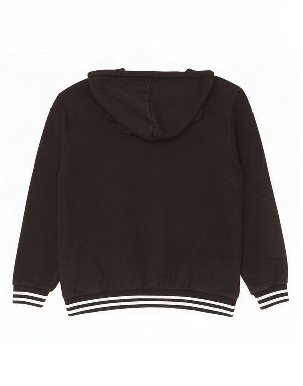 Felpa con cappuccio grafica da uomo Puma, cotone nero medio
