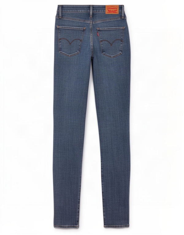 Jeans skinny a vita alta Levi's 721 da donna W26 L30 cotone blu