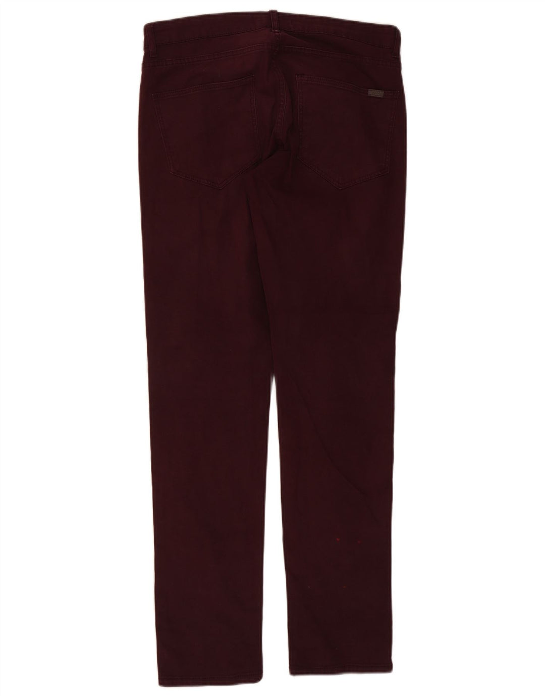 Jeans slim da donna Zara W32 L32 Bordeaux