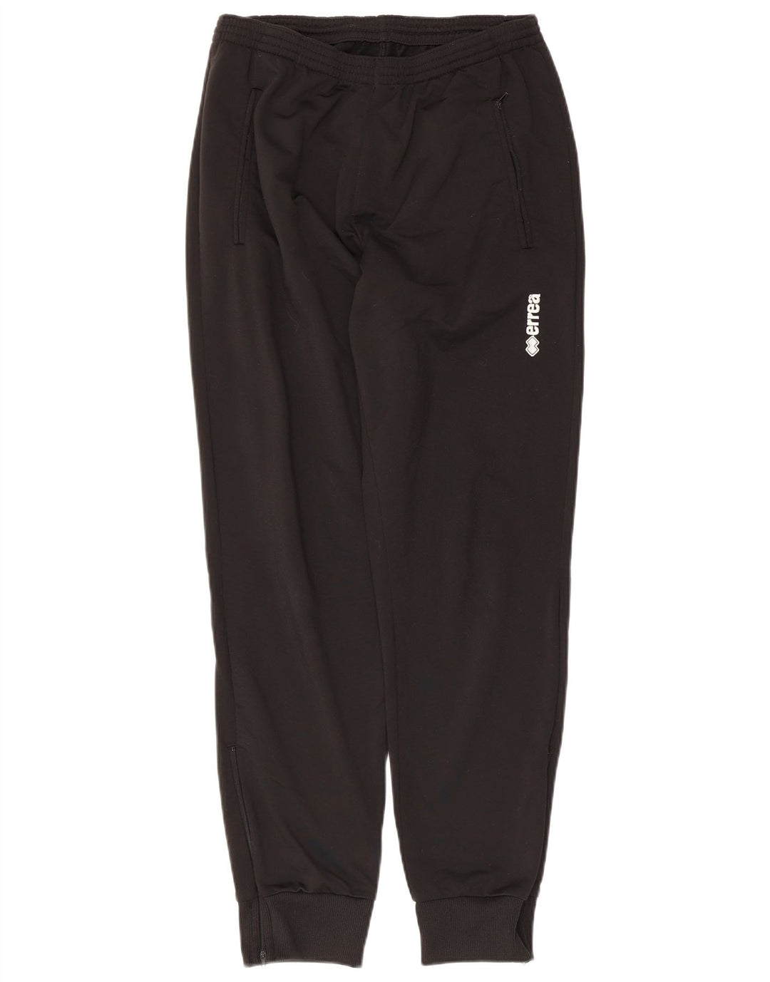 Errea Pantaloni da tuta da uomo Joggers piccoli in poliestere nero