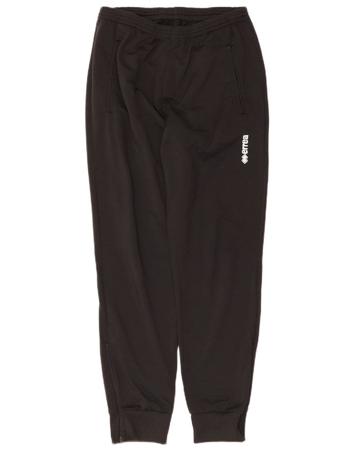 Errea Pantaloni da tuta da uomo Joggers piccoli in poliestere nero