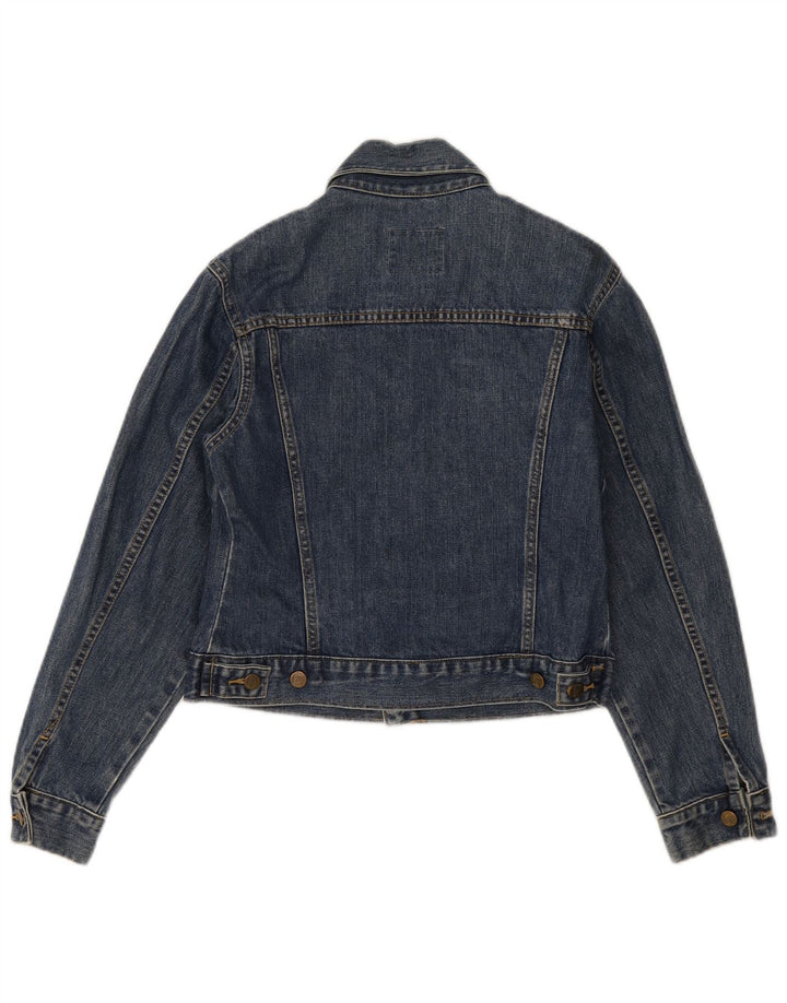 Giacca di jeans corta Lee per ragazzi 8-9 anni in cotone blu medio