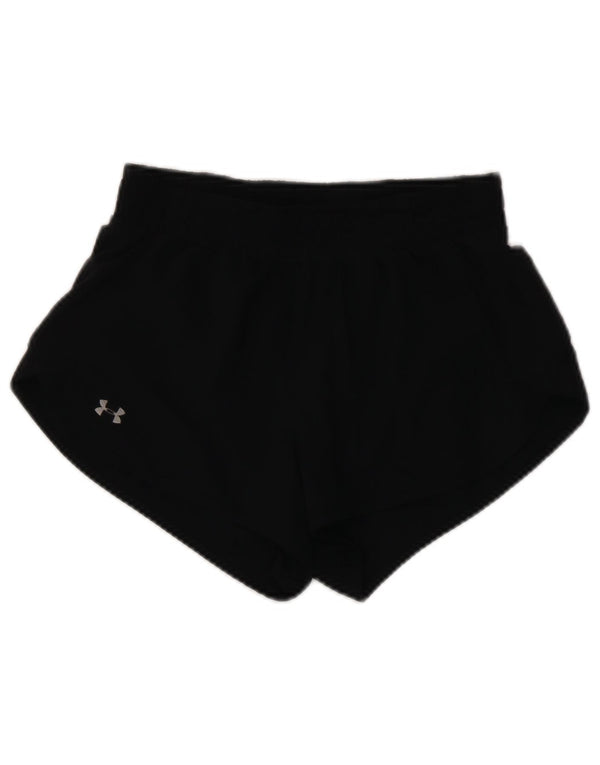 Pantaloncini sportivi Under Armour da donna Heat Gear UK 6 XS poliestere nero