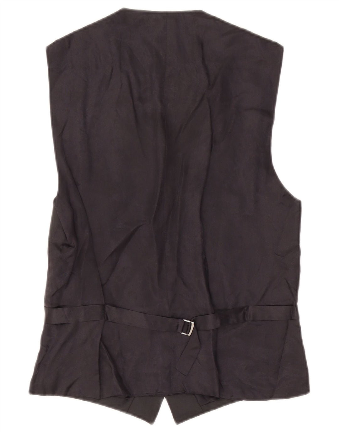 Gilet Doppiopetto Vintage da Uomo IT 48 Viscosa Media Nera