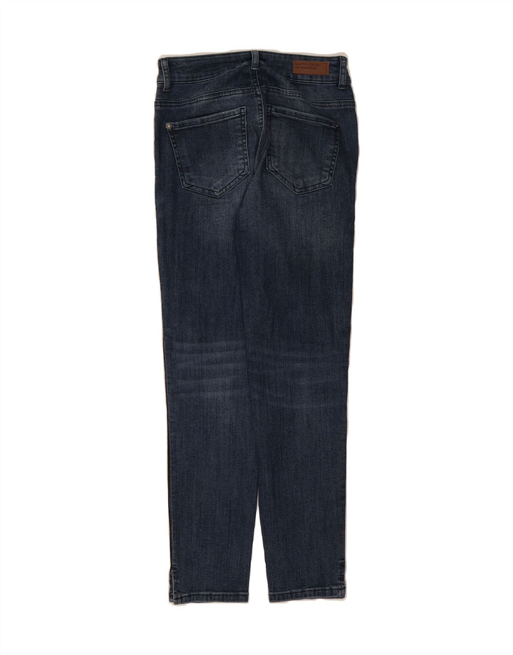 BENETTON Womens Slim Jeans W26 L27 Blue Cotton Vintage Benetton and Second-Hand Benetton from Messina Hembry 
