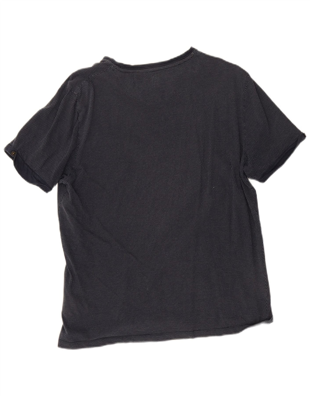 T-shirt da uomo Ted Baker taglia 4 grande in cotone blu navy