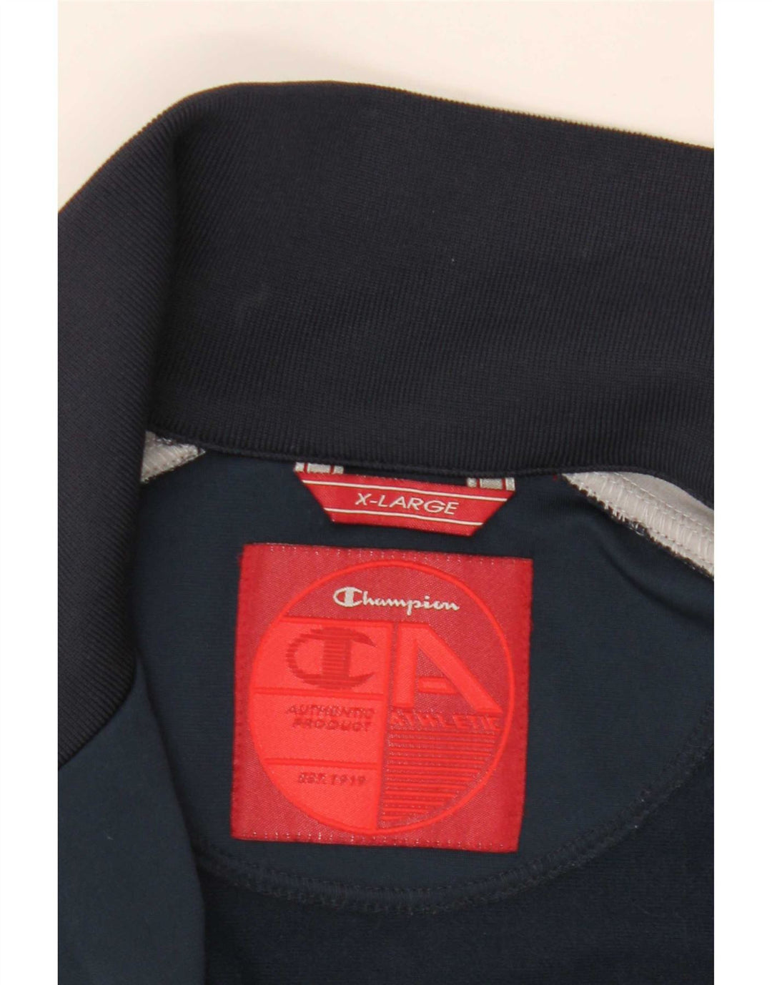 Giacca da tuta da uomo Champion XL Colorblock blu navy