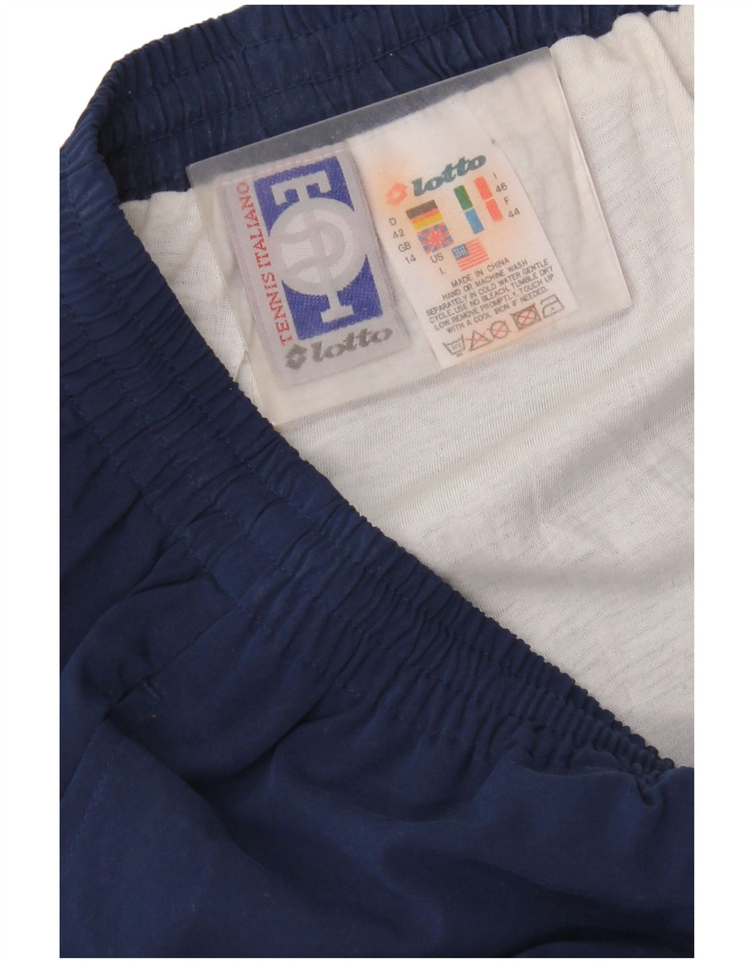 Pantaloni da tuta da donna Lotto UK 14 Large Poliestere blu navy