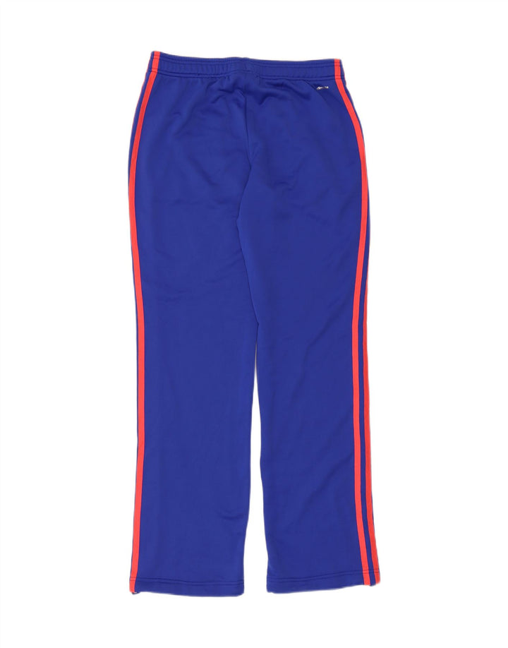 Pantaloni da tuta Adidas Climalite da donna UK 8/10 Small Blu Poliestere