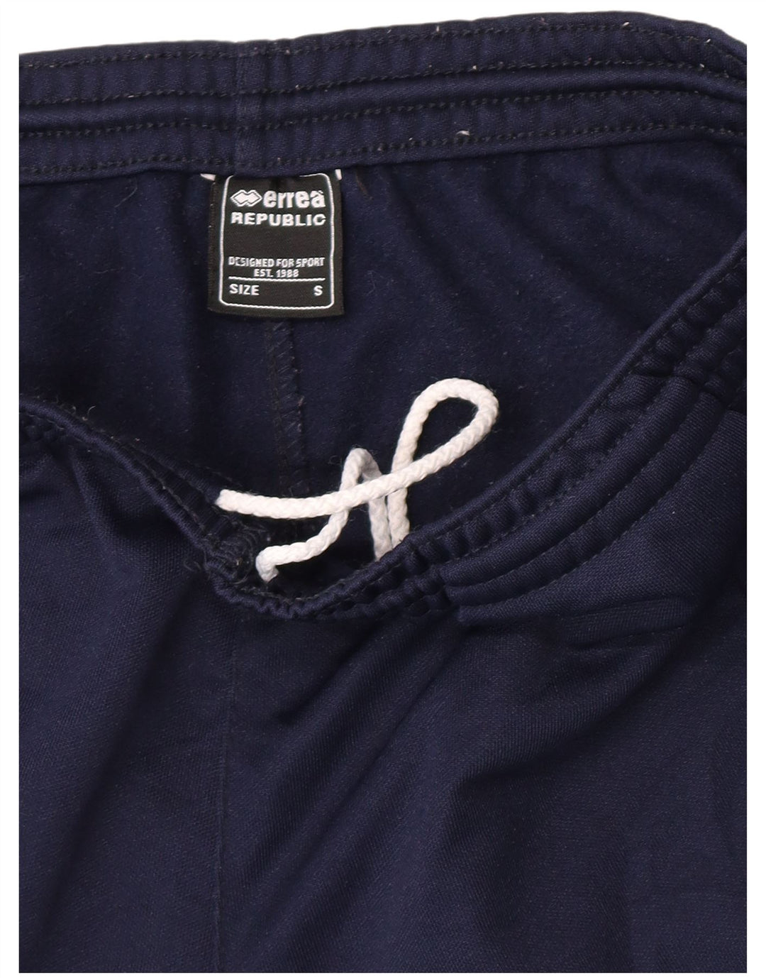 Pantaloni da tuta con grafica Errea da donna UK 8 Small Blu Navy