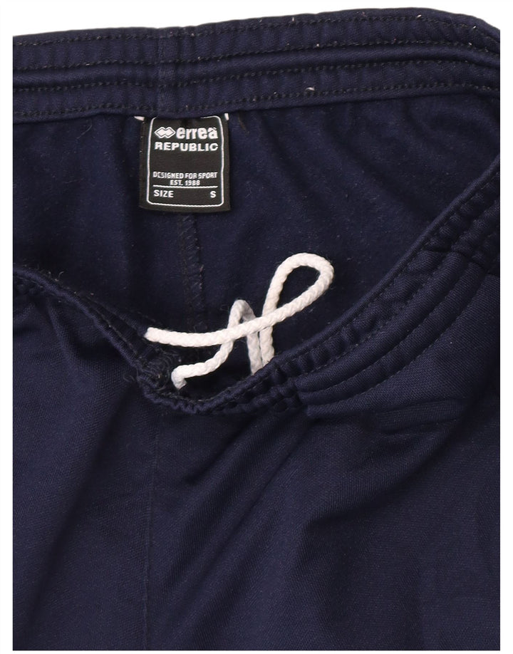 Pantaloni da tuta con grafica Errea da donna UK 8 Small Blu Navy