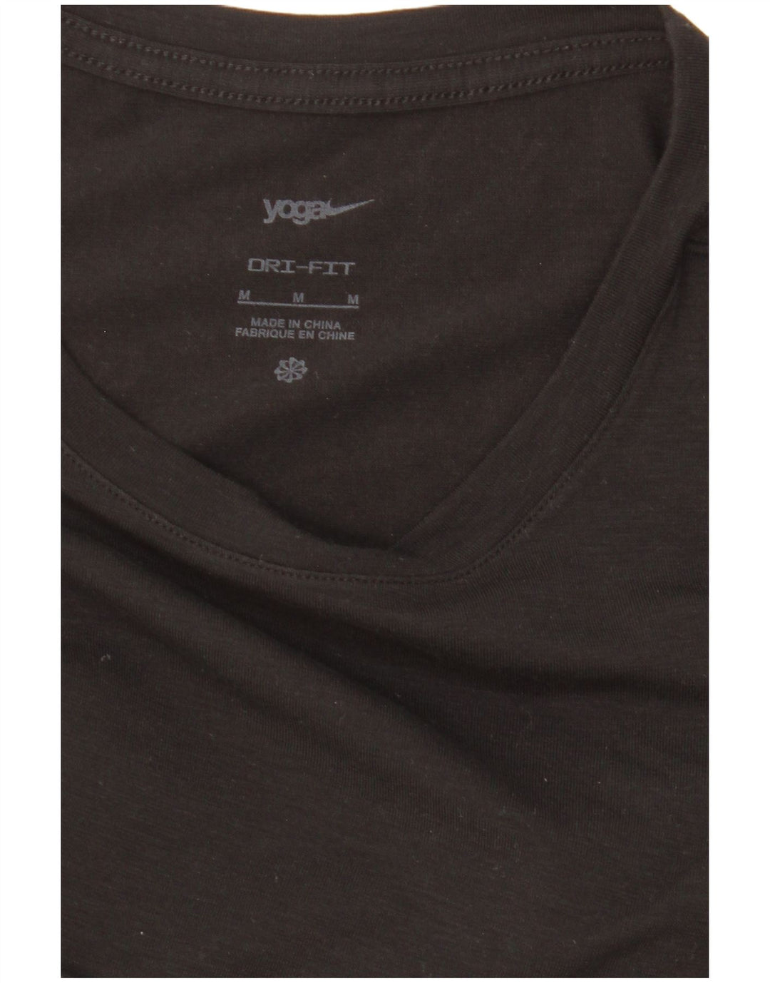 Maglietta Nike Dri Fit da donna, taglia UK 14, media, nera