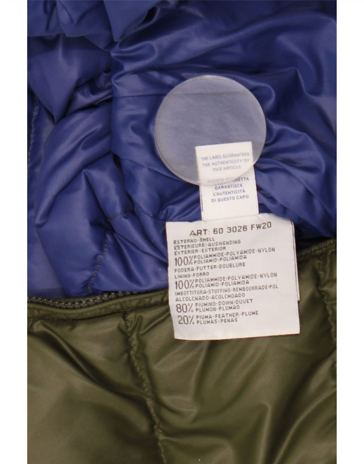Giacca imbottita con cappuccio da uomo North Sails UK 38 nylon kaki medio