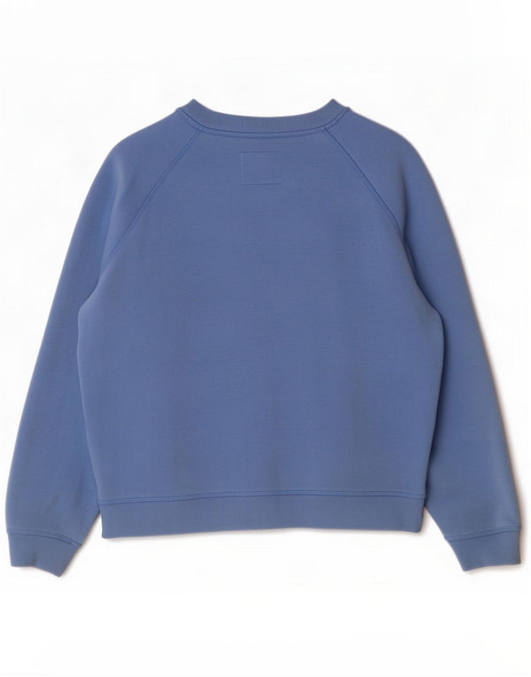 Felpa oversize da donna Jack Wills UK 12 Cotone blu medio