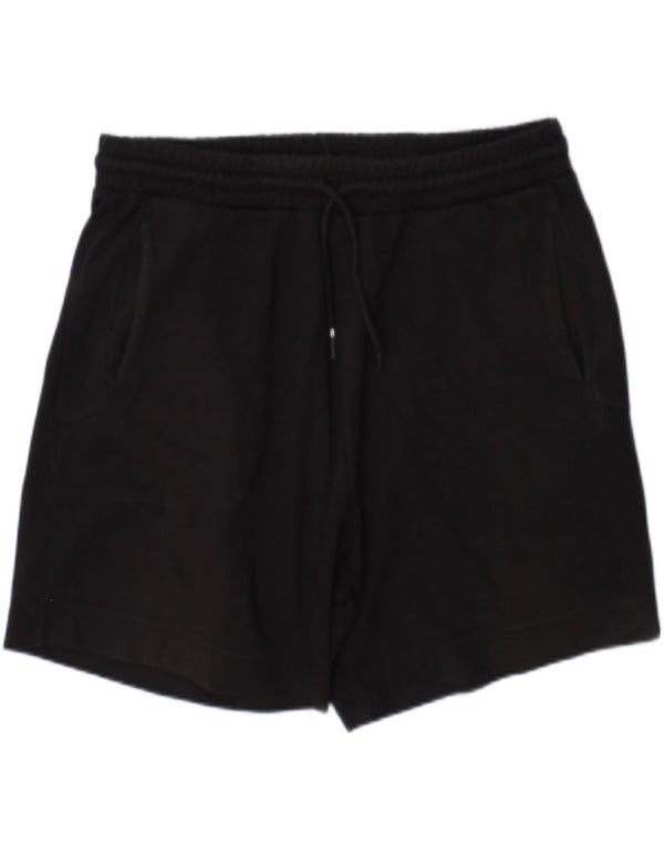 Zara Mens Sport Shorts XL  Black Cotton