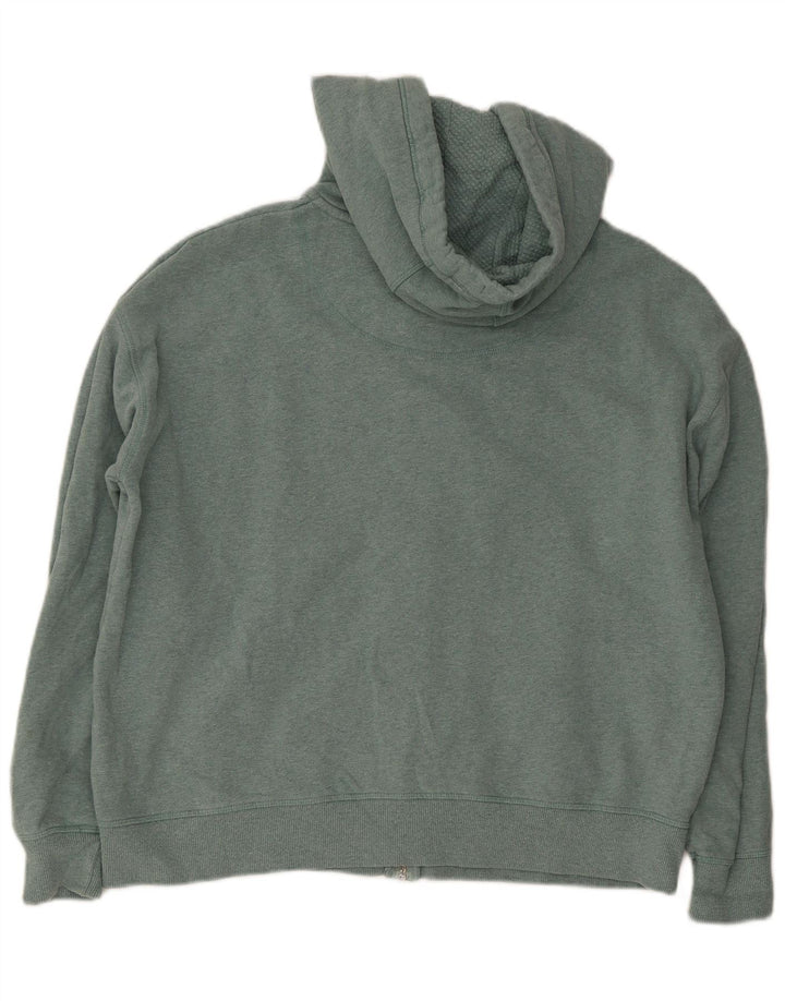 Maglione con cappuccio e zip da uomo Fat Face, grande cotone blu