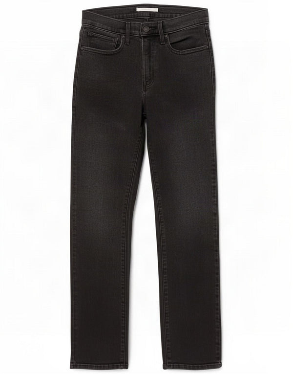 Levi's Jeans dritti snellenti da donna W30 L32 Cotone nero