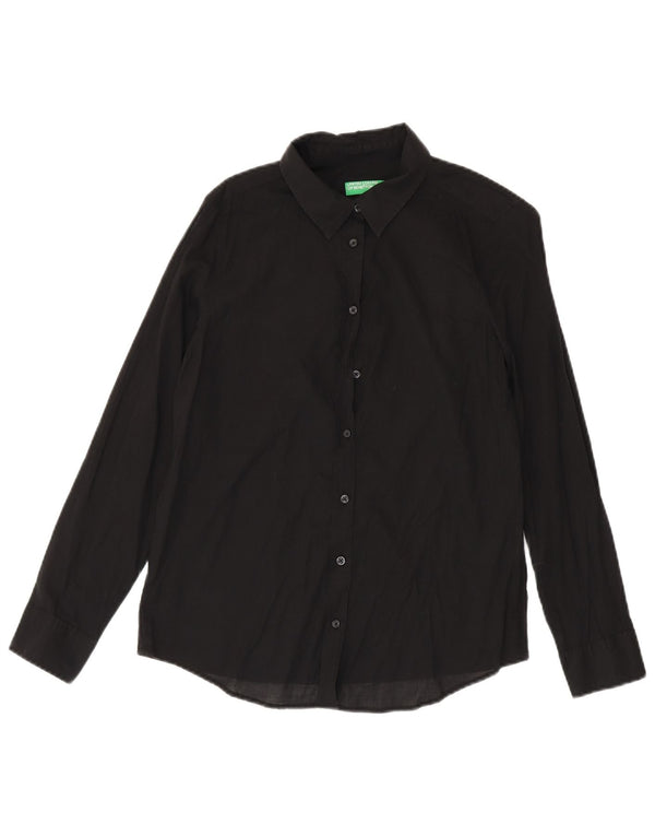 Camicia da donna Benetton UK 14 media nera