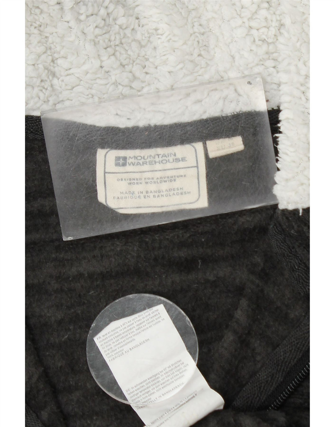 Giacca in pile Sherpa da donna Mountain Warehouse UK 10 Small Black Flecked