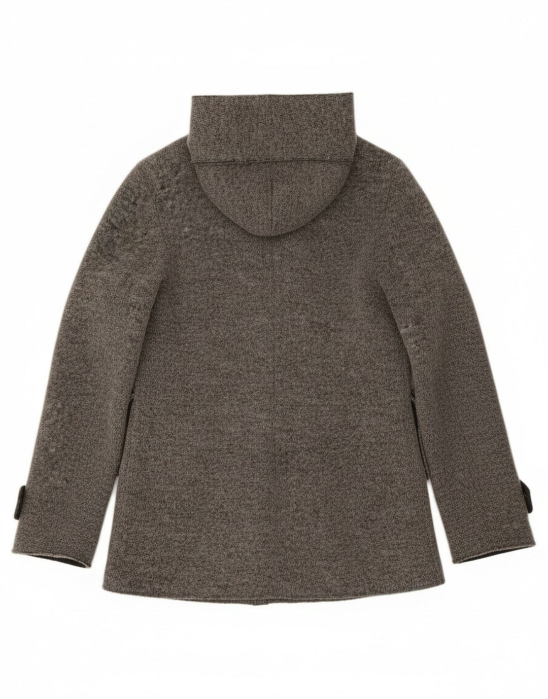Cappotto da marinaio con cappuccio da donna Gas UK 14 Lana grigio medio