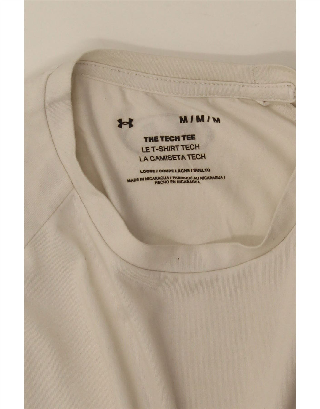 Maglietta da uomo Under Armour Top bianca media