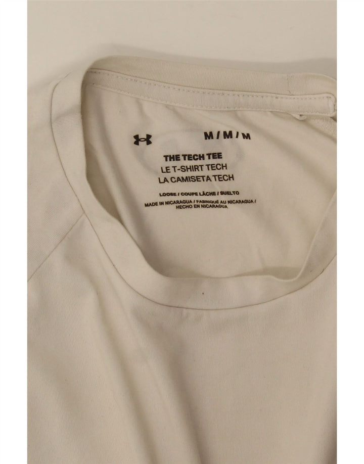 Maglietta da uomo Under Armour Top bianca media