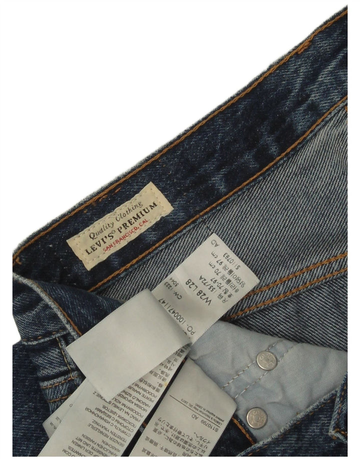 Levi's Uomo 501 Jeans dritti W28 L28 Cotone Blu