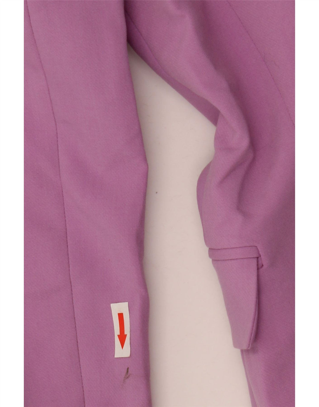 Giacca blazer aperta da donna Zara UK 6 XS poliestere viola