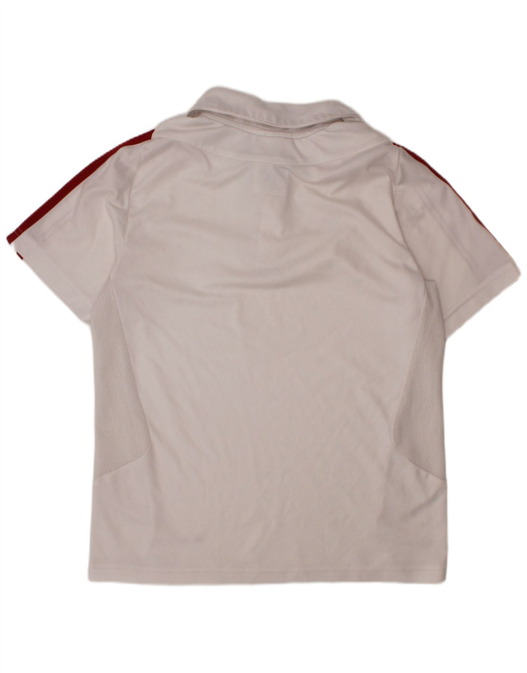 Polo ADIDAS da bambino Climacool 9-10 anni in poliestere bianco