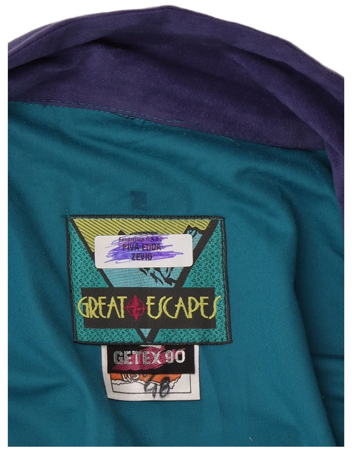 Giacca da tuta da uomo Great Escapes IT 48 Blu medio color block