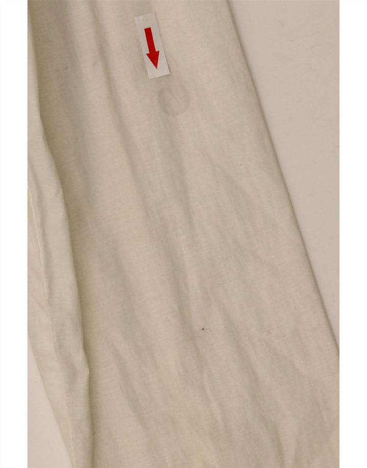 Camicia grafica da uomo G-Star grande in cotone bianco