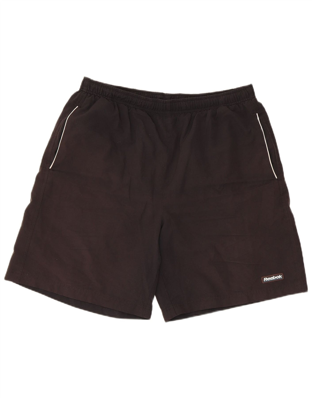 Pantaloncini sportivi Reebok da uomo XL neri in poliestere