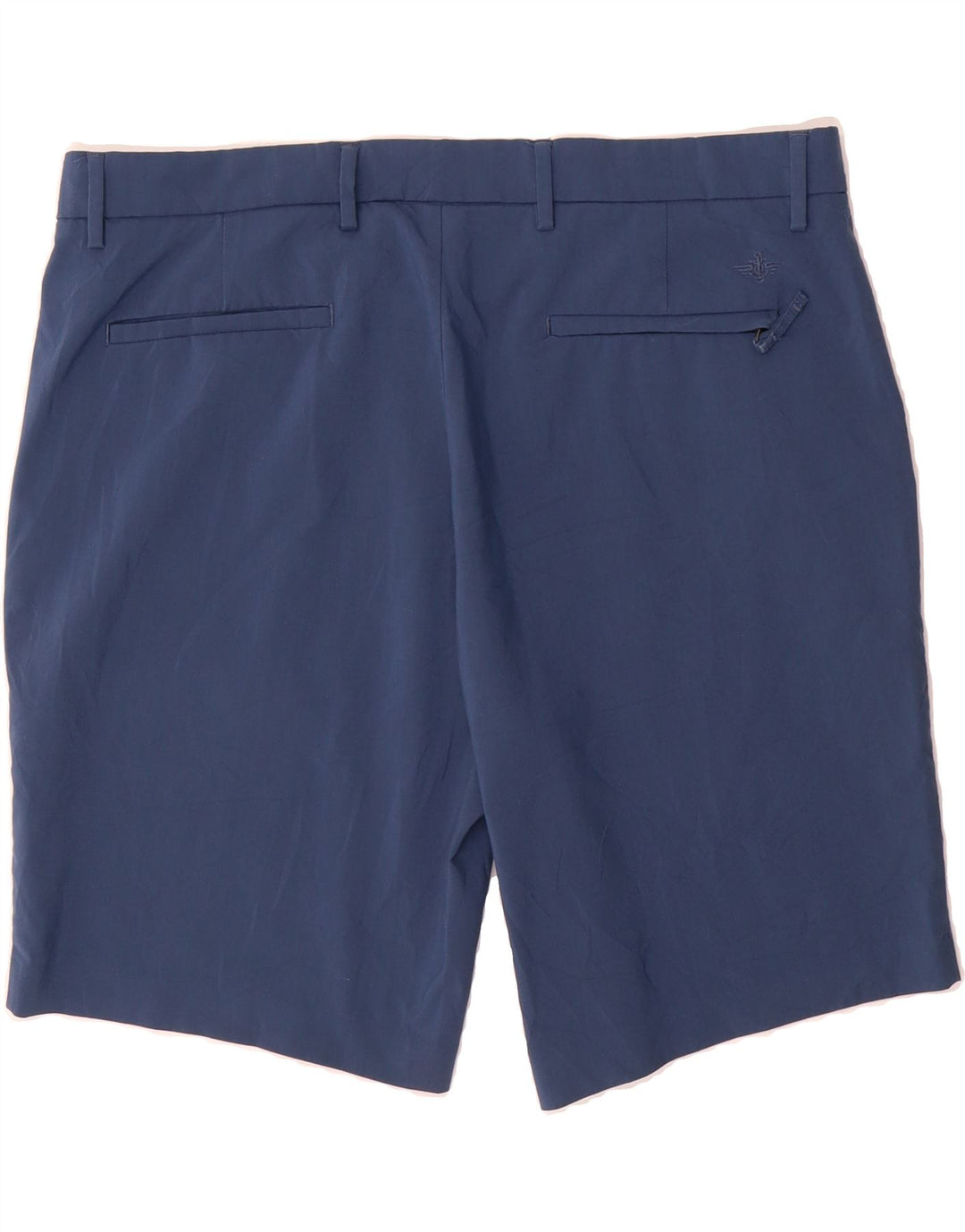 DOCKERS Mens Chino Shorts W38 XL Navy Blue Polyester Vintage Dockers and Second-Hand Dockers from Messina Hembry 