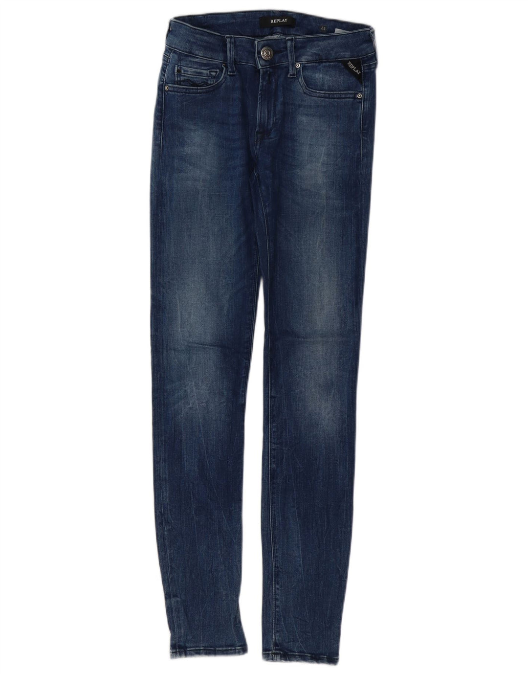 REPLAY Jeans skinny da donna W25 L29 Blu navy