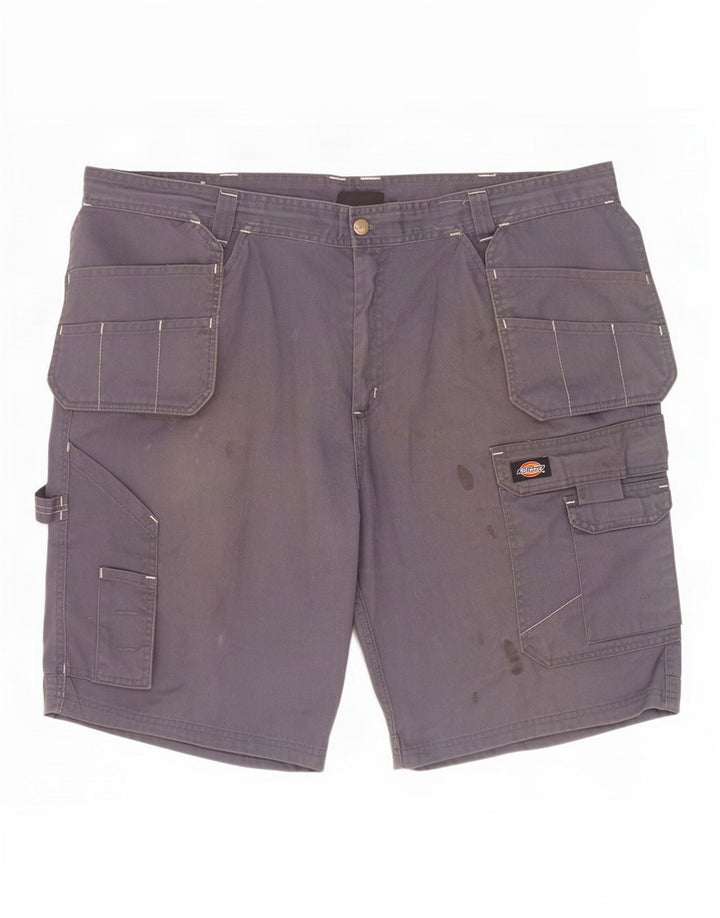 Pantaloncini cargo da uomo Dickies W42 2XL poliestere grigio