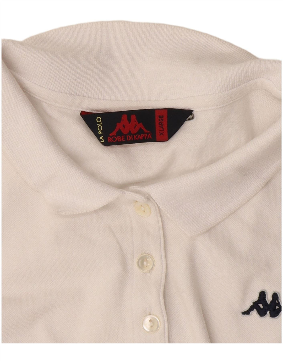 Polo Kappa da donna UK 18 XL bianca