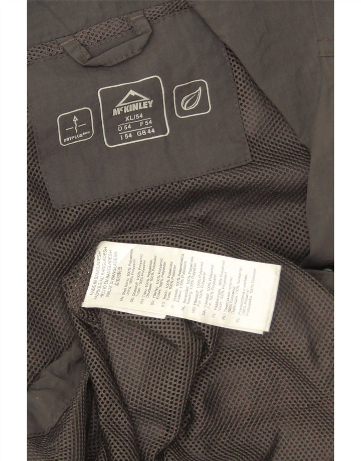Gilet utility da uomo McKinley UK 44 2XL Poliammide grigio