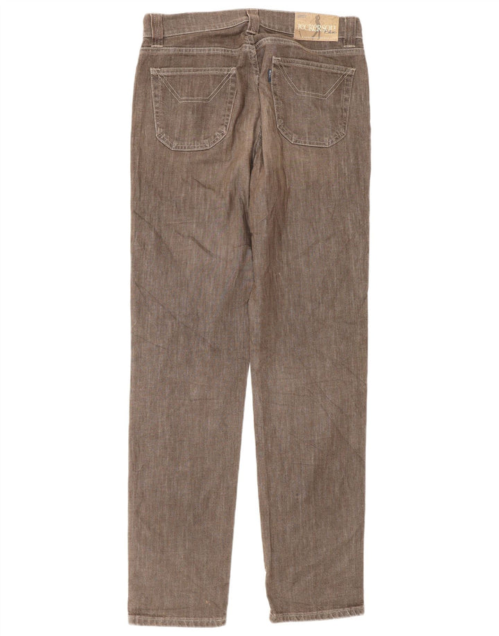 Jeans slim da uomo Jeckerson W32 L34 cotone marrone
