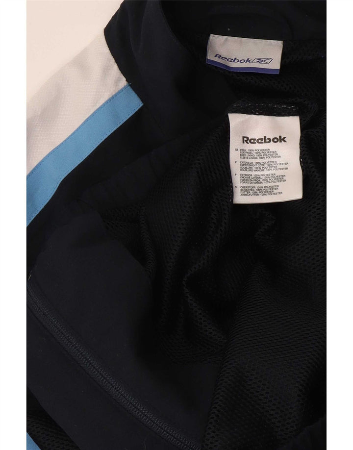 Giacca Reebok da ragazzo, tuta da ginnastica, 13-14 anni, colore blu navy