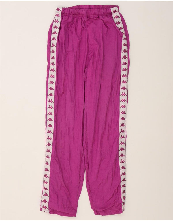 Pantaloni da tuta da donna Kappa Joggers UK 12 Medium Pink Colourblock