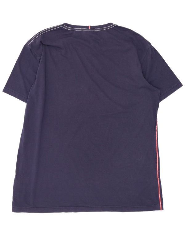 T-shirt grafica da uomo Gant Top 2XL cotone blu navy