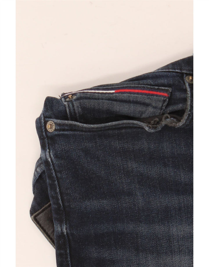 Jeans slim da uomo Tommy Hilfiger W30 L32 cotone blu navy