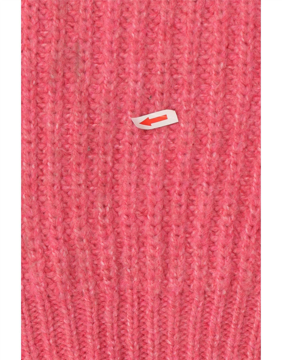 Maglione maglione da donna Topshop UK 10 piccolo acrilico rosa