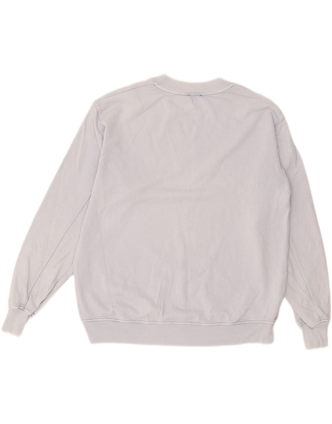 Felpa oversize con grafica da donna di Massimo Dutti UK 14 Blu medio