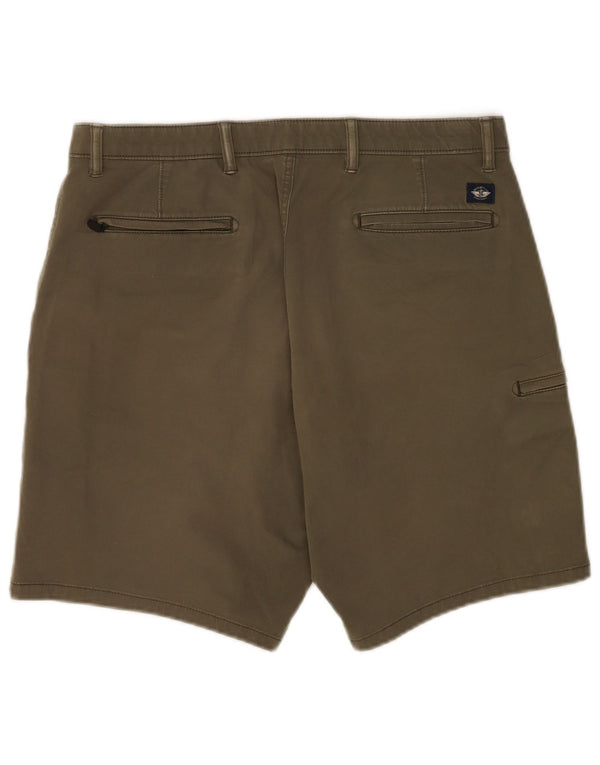 Pantaloncini cargo da uomo Dockers W34 Large in cotone kaki
