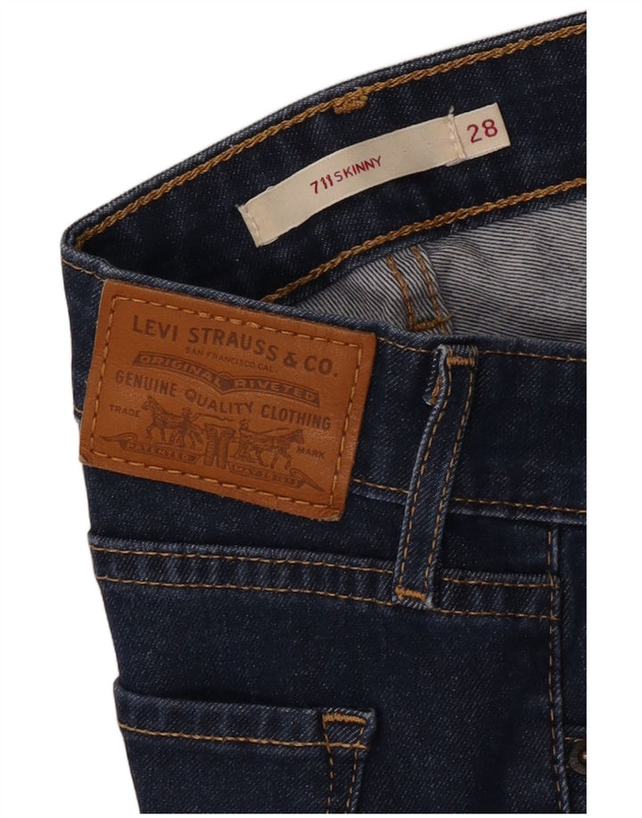 Jeans skinny Levi's 711 da donna W28 L27 Blu