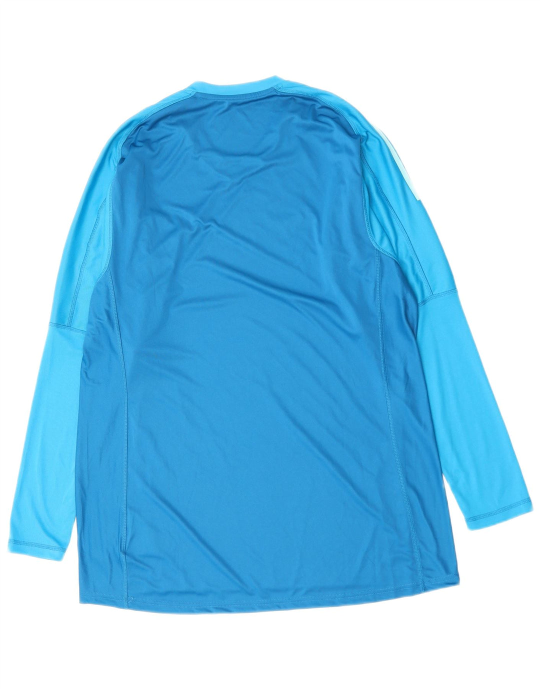 T-shirt ADIDAS da uomo Climalite Top XL poliestere a righe blu