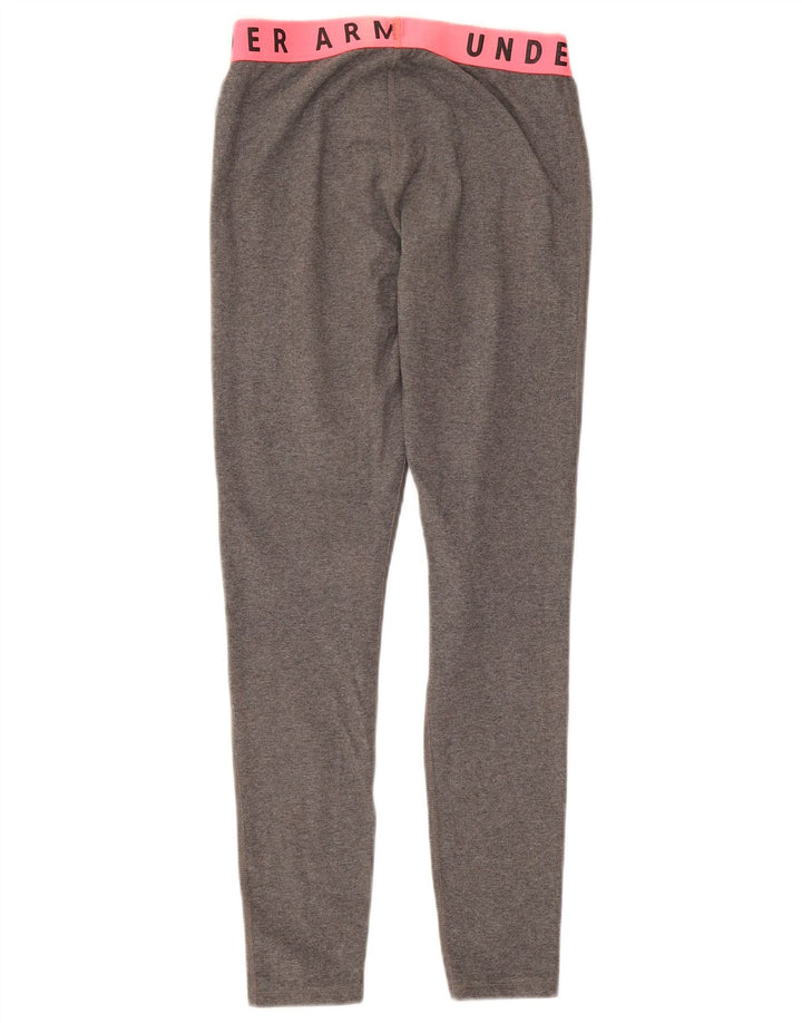 Leggings grafici da donna Under Armour UK 4 XS Colorblock grigio
