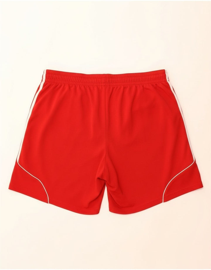 Pantaloncini sportivi Adidas Climalite da uomo XL rosso poliestere