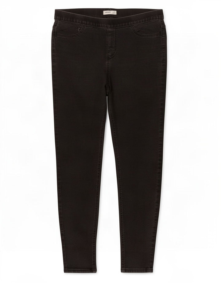 Jeans Jeggings da donna Marks & Spencer UK 14 medio W30 L29 cotone nero